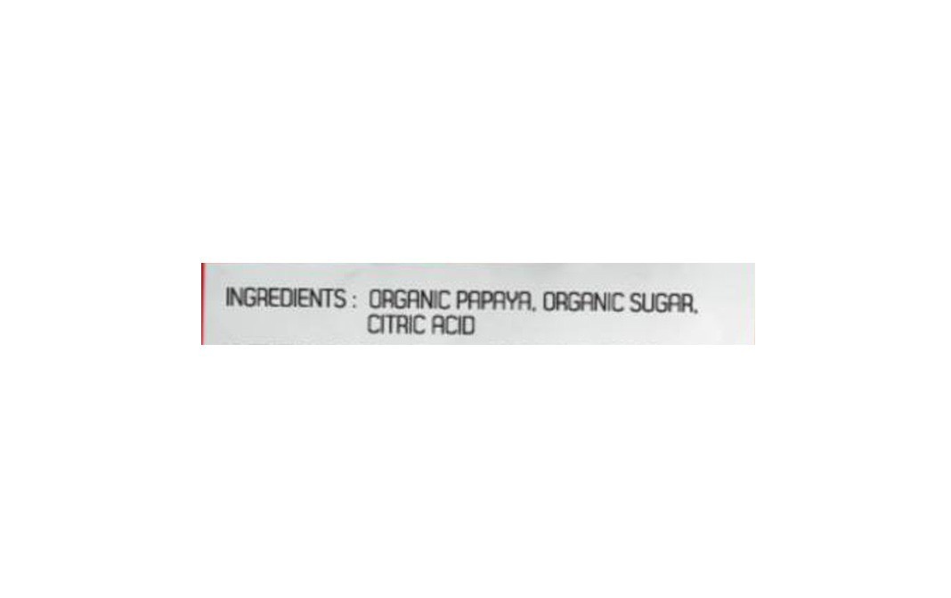 Only Organic Papaya Dried Fruits    Pack  100 grams